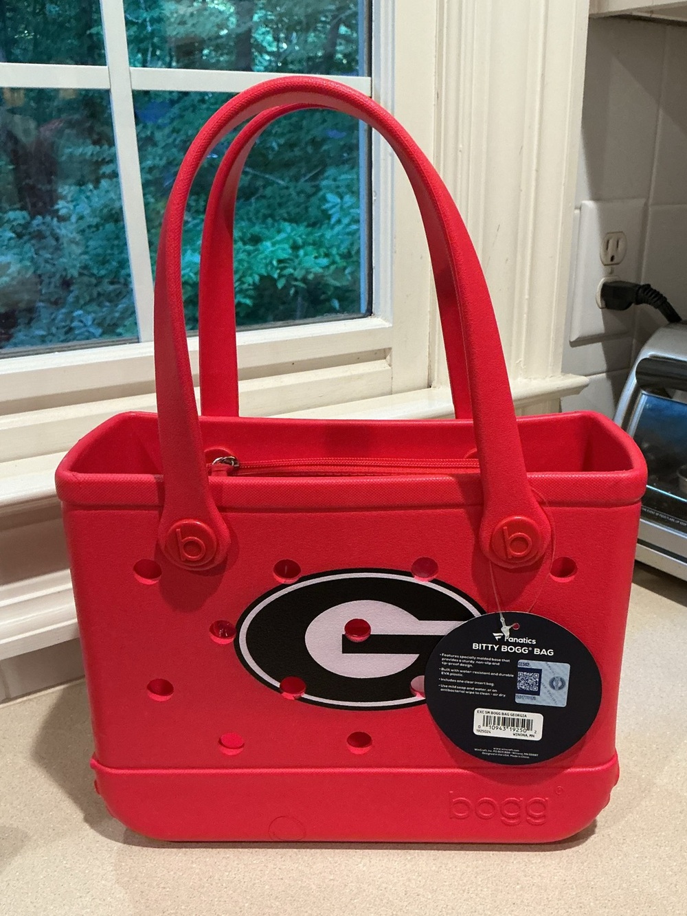 BOGG BAG - UGA Georgia Bulldogs Bitty Bogg Bag NWT